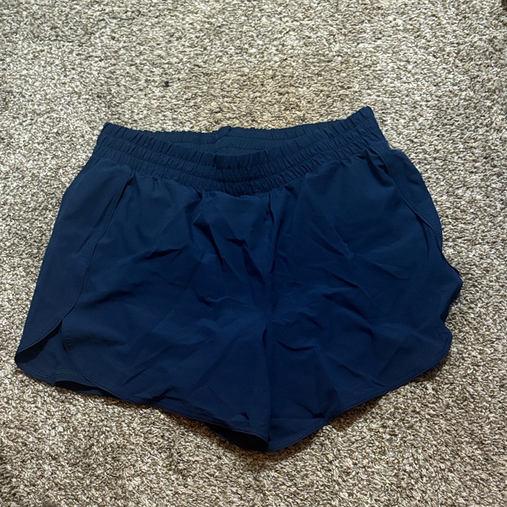 Athletic Works Women's Navy Athletic Shorts